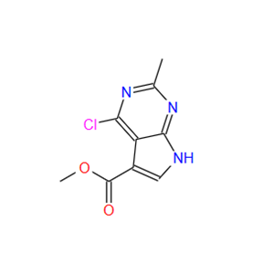 2077180-32-4；7H-Pyrrolo[2,3-d]pyrimidine-5-carboxylic acid, 4-chloro-2-methyl-, methyl ester