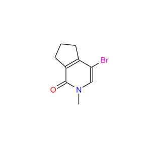 4-溴-2-甲基-2,5,6,7-四氢1H-环戊并[C]吡啶-1-酮,1H-Cyclopenta[c]pyridin-1-one, 4-bromo-2,5,6,7-tetrahydro-2-methyl-