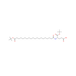 L-Glutamic acid, N-[20-(1,1-dimethylethoxy)-1,20-dioxoeicosyl]-, 1-(1,1-dimethylethyl) ester