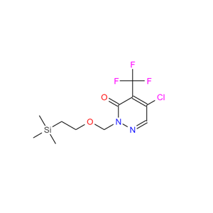 5-氯-4-(三氟甲基)-2-[[2-(三甲基硅基)乙氧基]甲基]哒嗪-3(2H)-酮