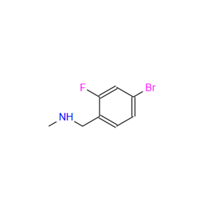 1-(4-Bromo-2-fluorophenyl)-N-methylmethanamine,1-(4-Bromo-2-fluorophenyl)-N-methylmethanamine