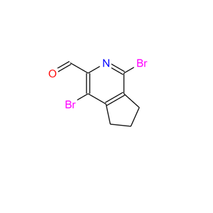 5H-Cyclopenta[c]pyridine-3-carboxaldehyde, 1,4-dibromo-6,7-dihydro-