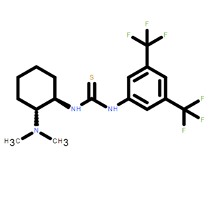 1-[3,5-双(三氟甲基)苯基]-3-[(1R,2R)-(-)-2-(二甲氨基)环己基]硫脲,1-(3,5-Bis(trifluoromethyl)phenyl)-3-((1R,2R)-2-(dimethylamino)cyclohexyl)thiourea