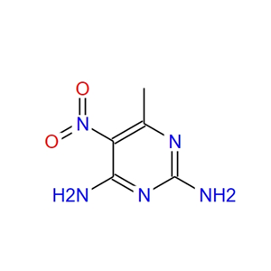 6-甲基-5-硝基-2,4-吡啶二胺,6-methyl-5-nitropyrimidine-2,4-diamine