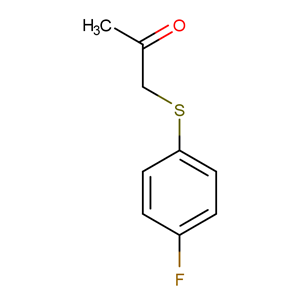 (4-氟苯基硫)丙酮,1-(4-fluorophenyl)sulfanylpropan-2-one