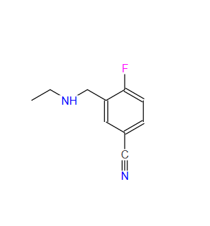 Benzonitrile, 3-[(ethylamino)methyl]-4-fluoro-,Benzonitrile, 3-[(ethylamino)methyl]-4-fluoro-