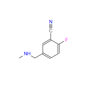 Benzonitrile, 2-fluoro-5-[(methylamino)methyl]-,Benzonitrile, 2-fluoro-5-[(methylamino)methyl]-