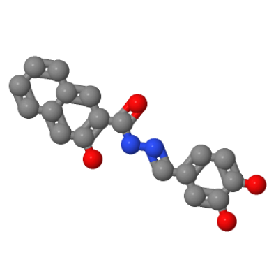 3-羟基-2-萘甲酸[(3,4-二羟基苯基)亚甲基]酰肼,3-Hydroxy-naphthalene-2-carboxylic  acid  (3,4-dihydroxy-benzylidene)-hydrazide  monohydrate