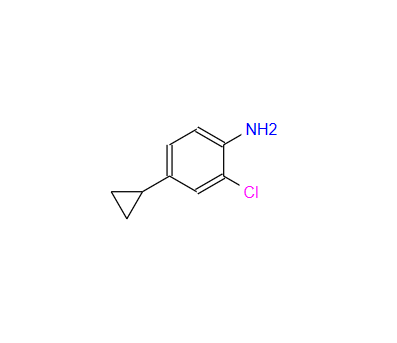 2-氯-4-环丙基苯胺,2-Chloro-4-cyclopropylaniline