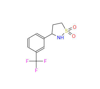 Isothiazolidine, 3-[3-(trifluoromethyl)phenyl]-, 1,1-dioxide,Isothiazolidine, 3-[3-(trifluoromethyl)phenyl]-, 1,1-dioxide