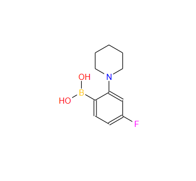 Boronic acid, B-[4-fluoro-2-(1-piperidinyl)phenyl]-,Boronic acid, B-[4-fluoro-2-(1-piperidinyl)phenyl]-