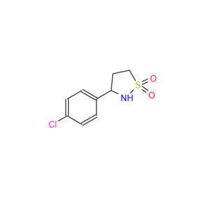 2137648-56-5；Isothiazolidine, 3-(4-chlorophenyl)-, 1,1-dioxide