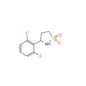 2137774-56-0；Isothiazolidine, 3-(2,6-difluorophenyl)-, 1,1-dioxide