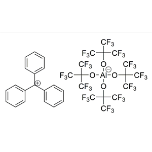 三苯基碳苯四（全氟叔丁氧基）铝酸盐,Triphenylcarbenium tetrakis(perfluoro-t.-butoxy) aluminate