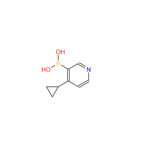 1428882-23-8；B-(4-cyclopropyl-3-pyridinyl)boronic acid
