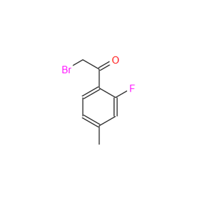 1217502-57-2；Ethanone, 2-bromo-1-(2-fluoro-4-methylphenyl)-