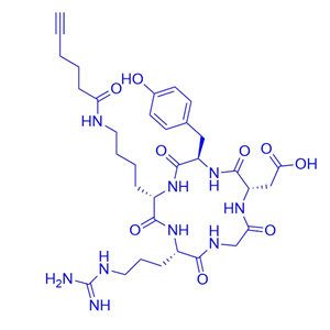 RGD环肽点击化学Alkyne cRGD,Alkyne-cRGD