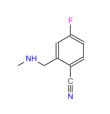 Benzonitrile, 4-fluoro-2-[(methylamino)methyl]-,Benzonitrile, 4-fluoro-2-[(methylamino)methyl]-