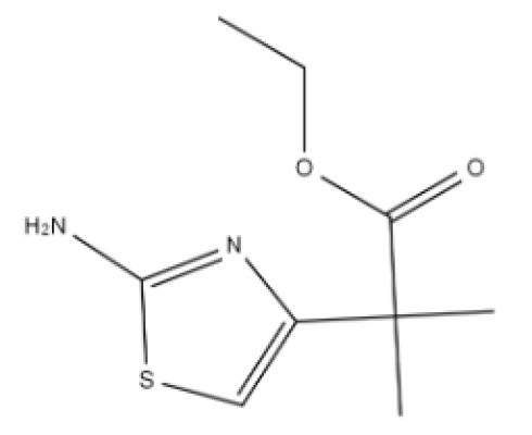 ethyl 2-(2-amino-1,3-thiazol-4-yl)-2-methylpropanoate,ethyl 2-(2-amino-1,3-thiazol-4-yl)-2-methylpropanoate