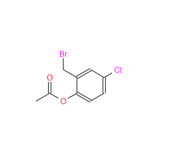 Phenol, 2-(bromomethyl)-4-chloro-, 1-acetate,Phenol, 2-(bromomethyl)-4-chloro-, 1-acetate