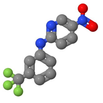 2-[N-(3-trifluoromethylphenyl)amino]-5-nitropyridine,2-[N-(3-trifluoromethylphenyl)amino]-5-nitropyridine