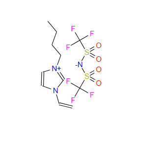 1-乙烯基-3-丁基啉唑双(三氟甲烷磺酰)亚胺盐,1‐BUTYL‐3‐VINYLIMIDAZOLIUM BIS(TRIFLUOROMETHYLSULFONYL)IMIDE