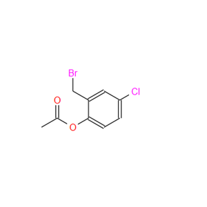 Phenol, 2-(bromomethyl)-4-chloro-, 1-acetate,Phenol, 2-(bromomethyl)-4-chloro-, 1-acetate