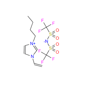 1-乙烯基-3-丁基啉唑雙(三氟甲烷磺酰)亞胺鹽；