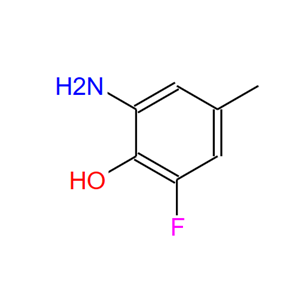 1134197-62-8；2-氨基-6-氟-4-甲基苯酚
