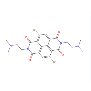 4,9-二溴-2,7-双(3-(二甲氨基乙基)苯并[LMN][3,8]菲咯林-1,3,6,8(2H,7H)-四酮,N,N