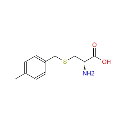 S-4-甲基苄基-D-半胱氨酸,(2S)-2-amino-3-[(4-methylphenyl)methylsulfanyl]propanoic acid