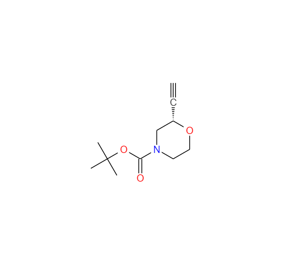 4-Morpholinecarboxylic acid, 2-ethynyl-, 1,1-dimethylethyl ester, (2S)-,4-Morpholinecarboxylic acid, 2-ethynyl-, 1,1-dimethylethyl ester, (2S)-