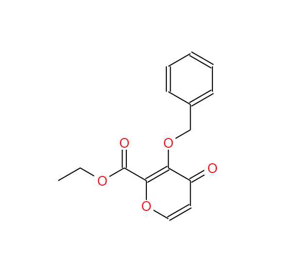 3-(苄氧基)-4-氧代-4H-吡喃-2-羧酸乙酯,ethyl 3-(benzyloxy)-4-oxo-4H-pyran-2-carboxylate