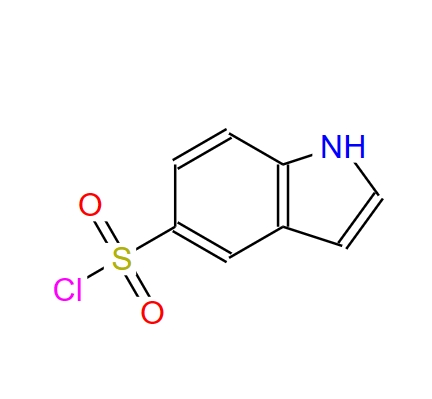 1H-吲哚-5-磺酰氯,1H‐indole‐5‐sulfonyl chloride