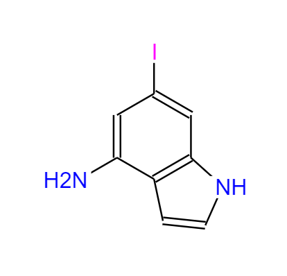 6-碘-1H-吲哚-4-胺,1H-Indol-4-amine,6-iodo-(9CI)