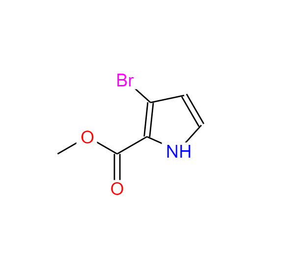 3-溴吡咯-2-甲酸甲酯,3-BROMO-1H-PYRROLE-2-CARBOXYLIC ACID METHYL ESTER
