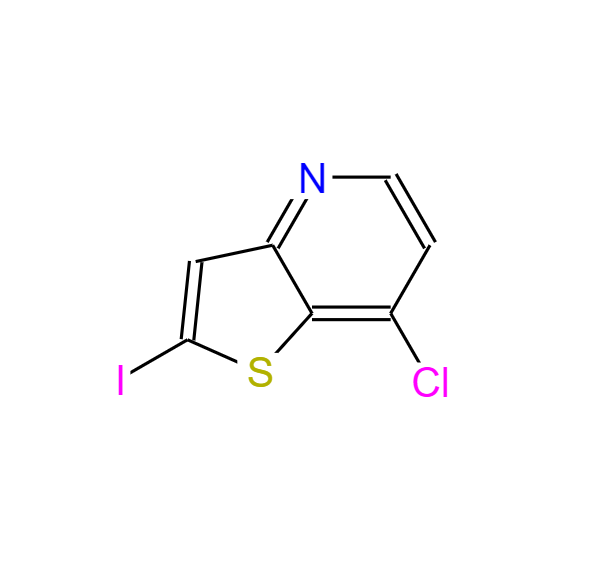 7-氯-2-碘噻吩并[3,2-B]吡啶,7-CHLORO-2-IODOTHIENO[3,2-B]PYRIDINE