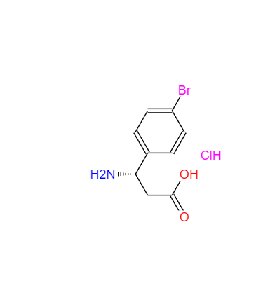 L-3-氨基-3-(4-溴苯基)丙酸鹽酸鹽,L-3-Amino-3-(4-bromo)propanoic acid hydrochloride