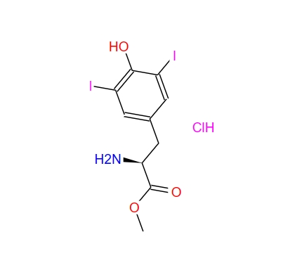 (S)-2-氨基-3-(4-羥基-3,5-二碘苯基)丙酸甲酯鹽酸鹽,Methyl (S)-2-amino-3-(4-hydroxy-3,5-diiodophenyl)propanoate hydrochloride