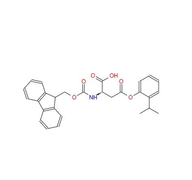 (R)-2-((((9H-芴-9-基)甲氧基)羰基)氨基)-4-(2-异丙基苯氧基)-4-氧代丁酸,(R)-2-((((9H-Fluoren-9-yl)methoxy)carbonyl)amino)-4-(2-isopropylphenoxy)-4-oxobutanoic acid