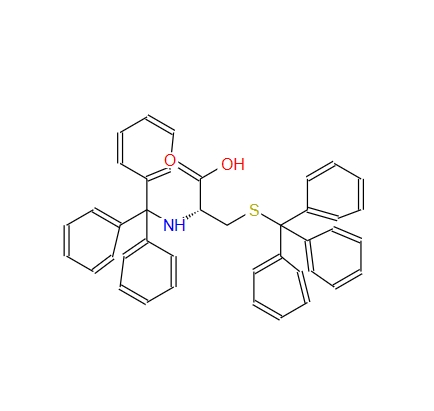 (R)-2-(三苯甲基氨基)-3-(三苯甲基硫基)丙酸,TRT-CYS(TRT)-OH