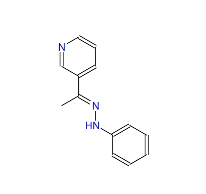 N-phenyl-N'-(1-pyridin-3-yl-ethylidene)-hydrazine,N-phenyl-N'-(1-pyridin-3-yl-ethylidene)-hydrazine