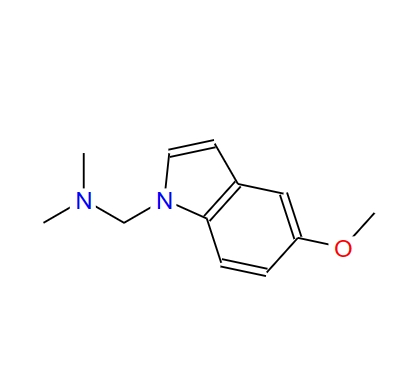 1-dimethylaminomethyl-5-methoxy-1H-indole,1-dimethylaminomethyl-5-methoxy-1H-indole