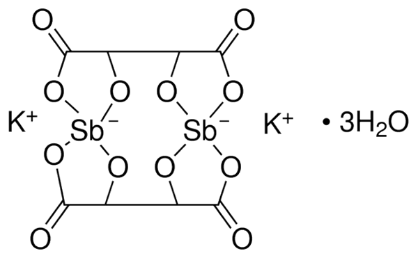 酒石酸氧锑钾 三水合物,Potassium antimonyl tartrate trihydrate