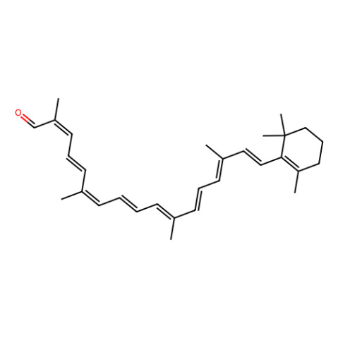 反式-beta-阿朴-8'-胡萝卜醛,trans-β-Apo-8′-carotenal
