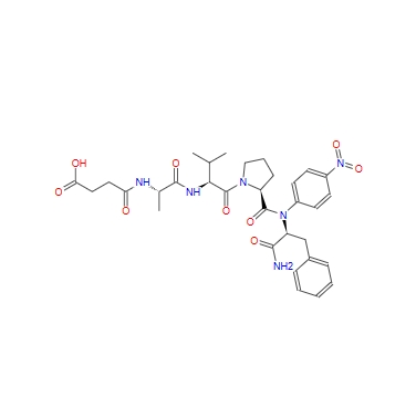 Suc-Ala-Val-Pro-Phe-pNA,Suc-Ala-Val-Pro-Phe-pNA