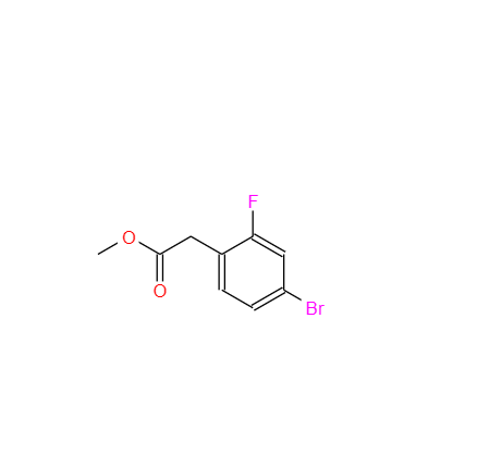 甲基 4-溴-2-氟苯基乙酸酯,Methyl 2-(4-bromo-2-fluorophenyl)acetate