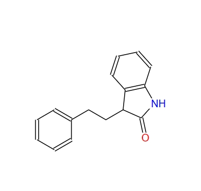 3-(2-phenylethyl)-1,3-dihydro-2H-indol-2-one,3-(2-phenylethyl)-1,3-dihydro-2H-indol-2-one