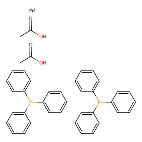 三苯基膦醋酸钯,Bis(triphenylphosphine)palladium(II) diacetate