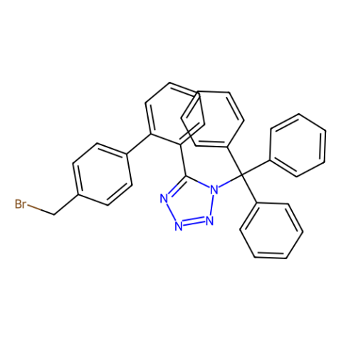 5-[4'-(溴甲基)-1,1'-联苯-2-基]-1-三苯基甲基-1H-四唑,5-[4'-(Bromomethyl)-1,1'-biphenyl-2-yl]-1-triphenylmethyl-1H-tetrazole